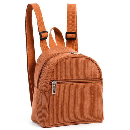 Personality Children Corduroy Backpack