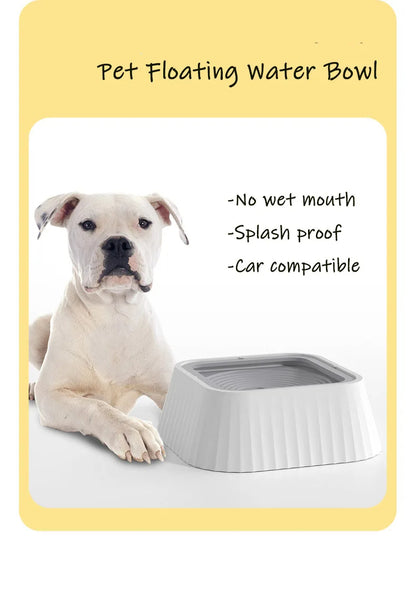 Pets Dog Cat Bowl Floating Bowl Water Drinker Not Wet Mouth Splash Water Portable Dog Bowl Not Sprinkler Pet Drinking Bowl Cup Pet Products