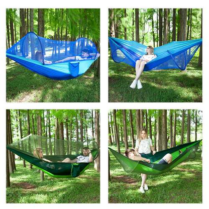 Fully Automatic Quick Opening Hammock With Mosquito Net