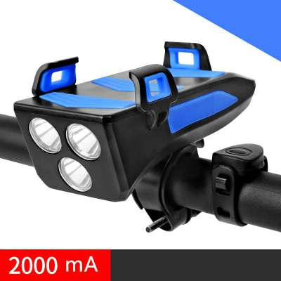 Multifunctional bicycle headlight