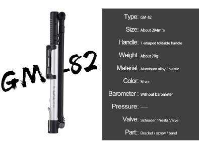 High-pressure bicycle pump