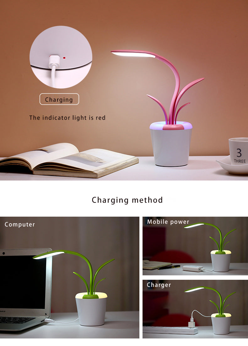 Modern Desk Lights USB Eye Protection LED Table Lamp For Living Room Bedroom End Tables Office