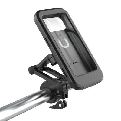 Bicycle Motorcycle Waterproof Mobile Phone Stand Waterproof Mobile Phone Case Folding Mobile Phone Navigation Stand Rainproof Bag