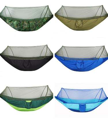 Fully Automatic Quick Opening Hammock With Mosquito Net