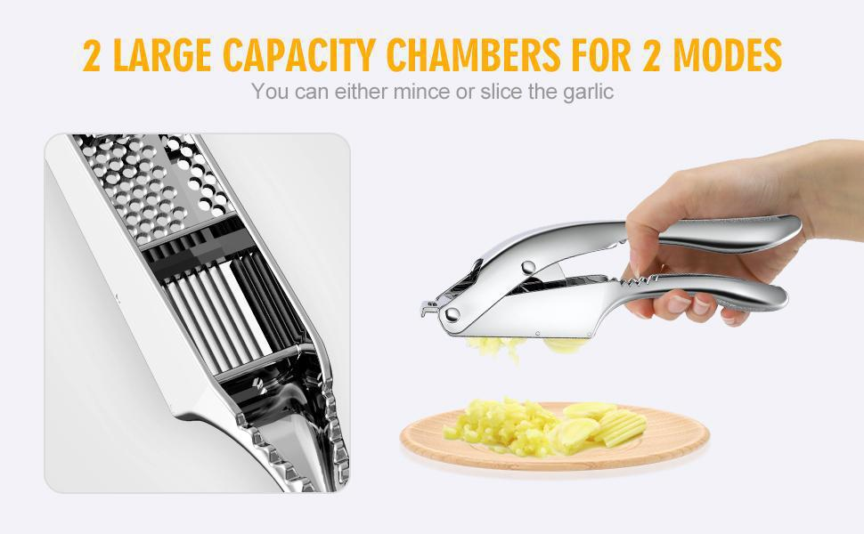 Two-in-one Multifunctional Garlic Press