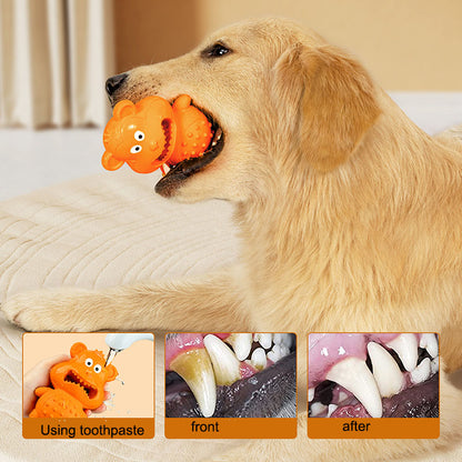 Pet toys - Dogs that are resistant to biting and leaking food - Fun toys for dogs - Stress relieving and stress relieving tools