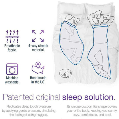 Sleep Pod Move The Original Machine Washable Wearable Blanket Weighted Blanket