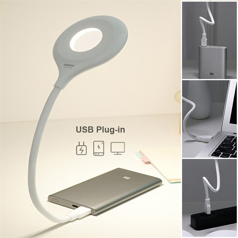 USB LED Desk Lamp Adjustable Table Lamp Light With Remote Control Eye-Caring Dimmable Office Lamp Home Decor